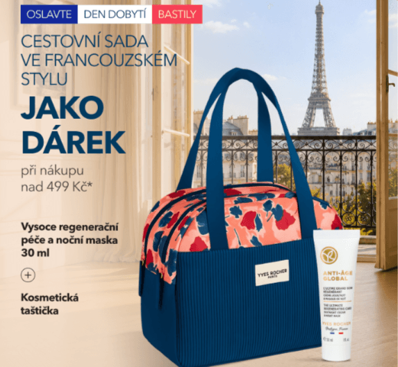 Yves-Rocher - hodnotný dárek k nákupu nad 499