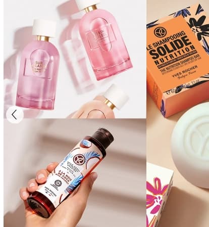 Akce 1+1 zdarma na Yves Rocher