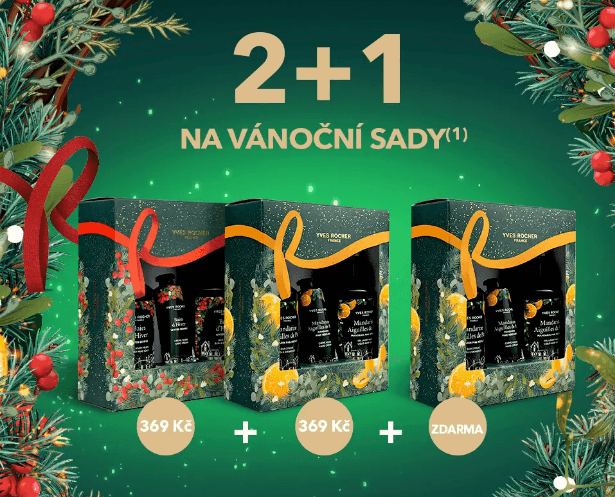 YvesRocher - 2+1 zdarma na dárkové sady