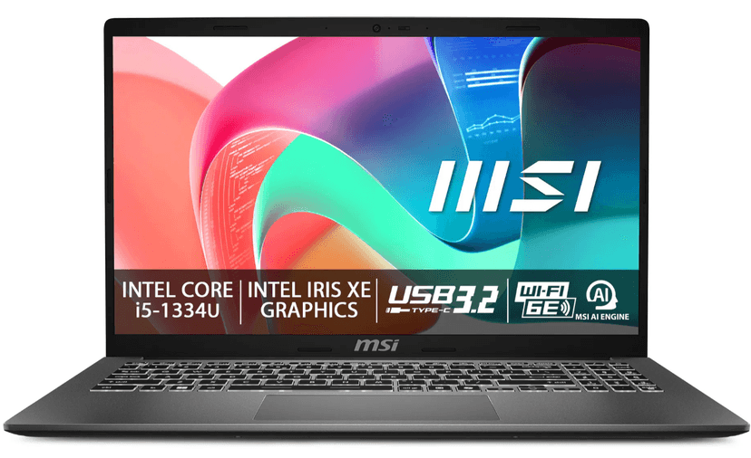 MSI i5 4,6GHz, 16/1000GB, 15,6"