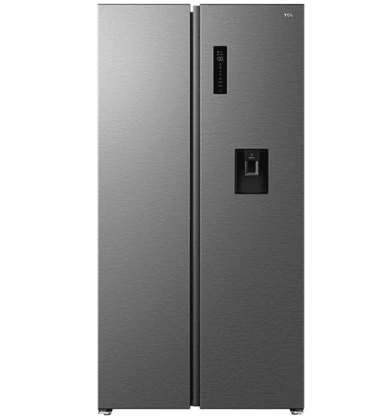Americká lednice TCL, voda, TNF, 185cm