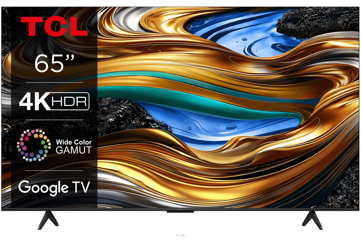 4K Google TV, Atmos, 165cm, TCL