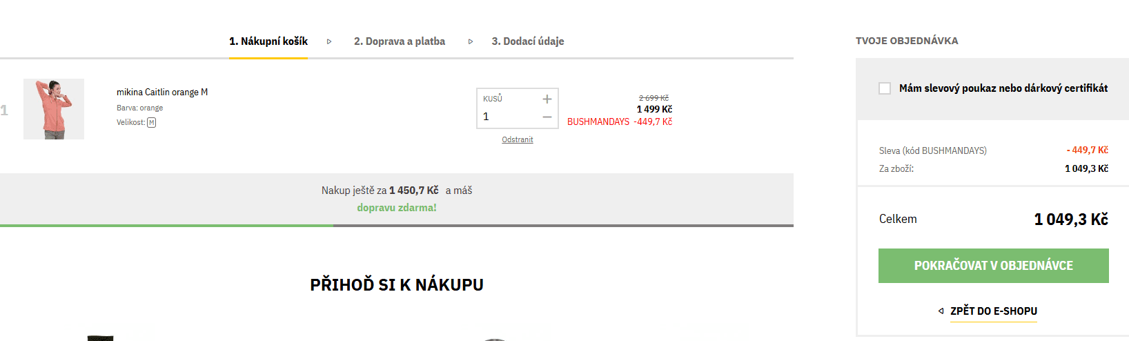 Bushman - extra -30% na výprodej