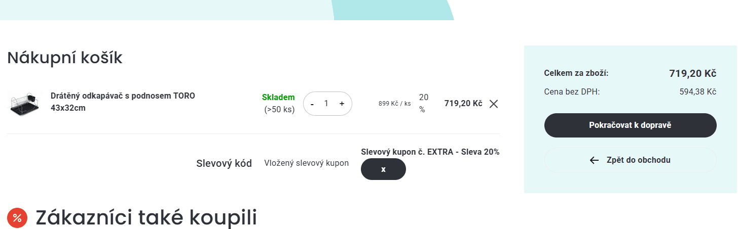 Kitos.cz - sleva 20% na vše na Úklid