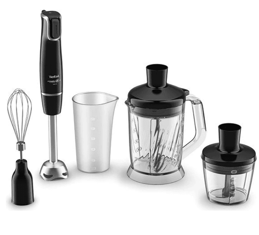 Tyčový mixér Tefal 4v1, led, sekání, mixování