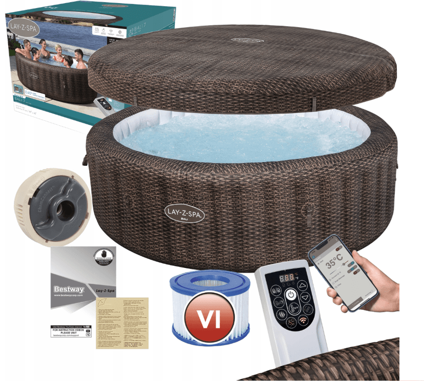 Vířivka pro 7 Bestway Lay-Z-Spa Bali