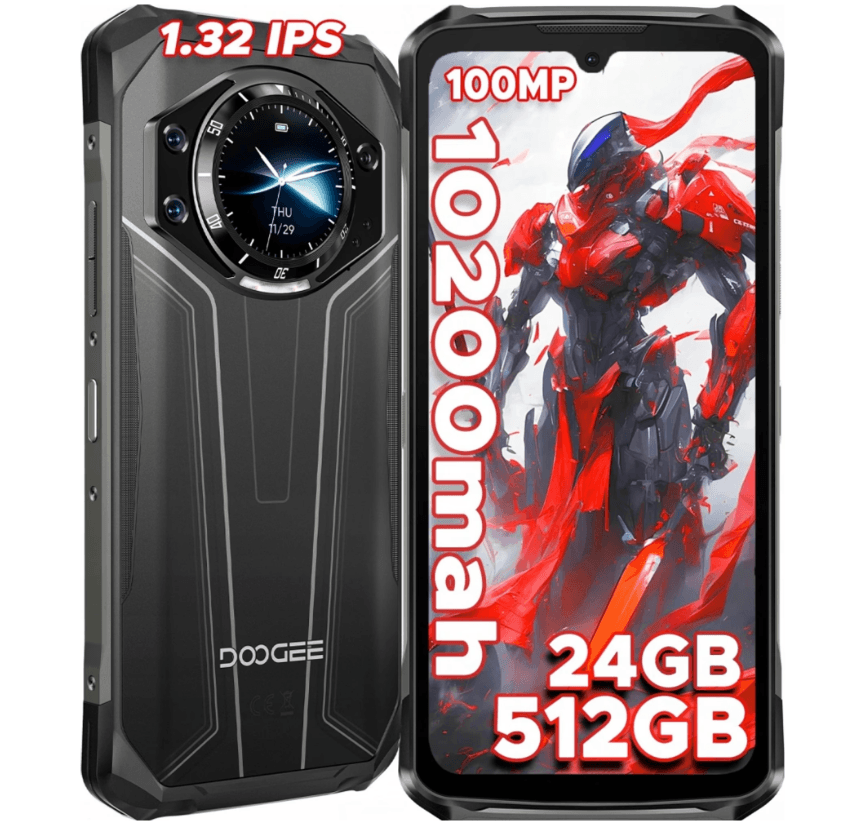 Doogee 8x 2GHz, 8/512GB, 6,72"
