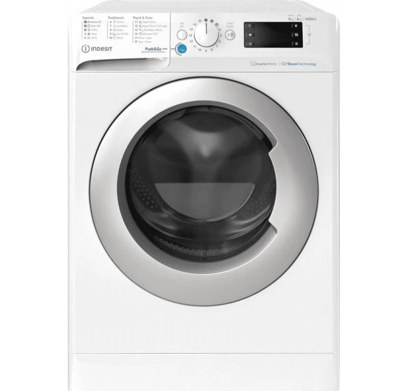 Pračka / Sušička Indesit 9/6kg, 1400ot., pára