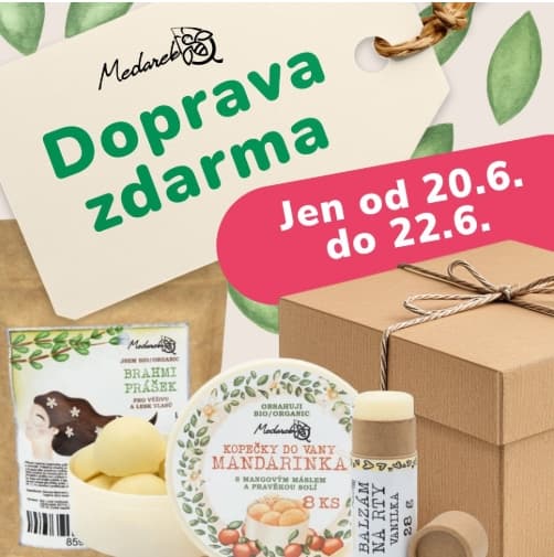 Medarek - doprava zdarma + sleva 15%