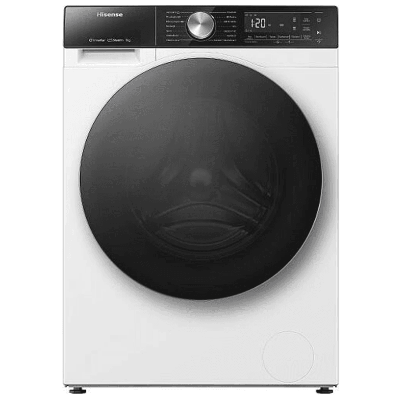 Parní pračka Hisense 7kg, 1400ot., A