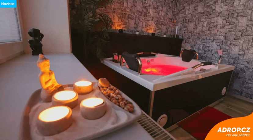 Ubytování ve wellness apartmánu Leqwell