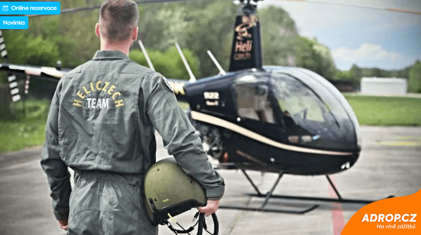 Pilotem vrtulníku R22 na zkoušku