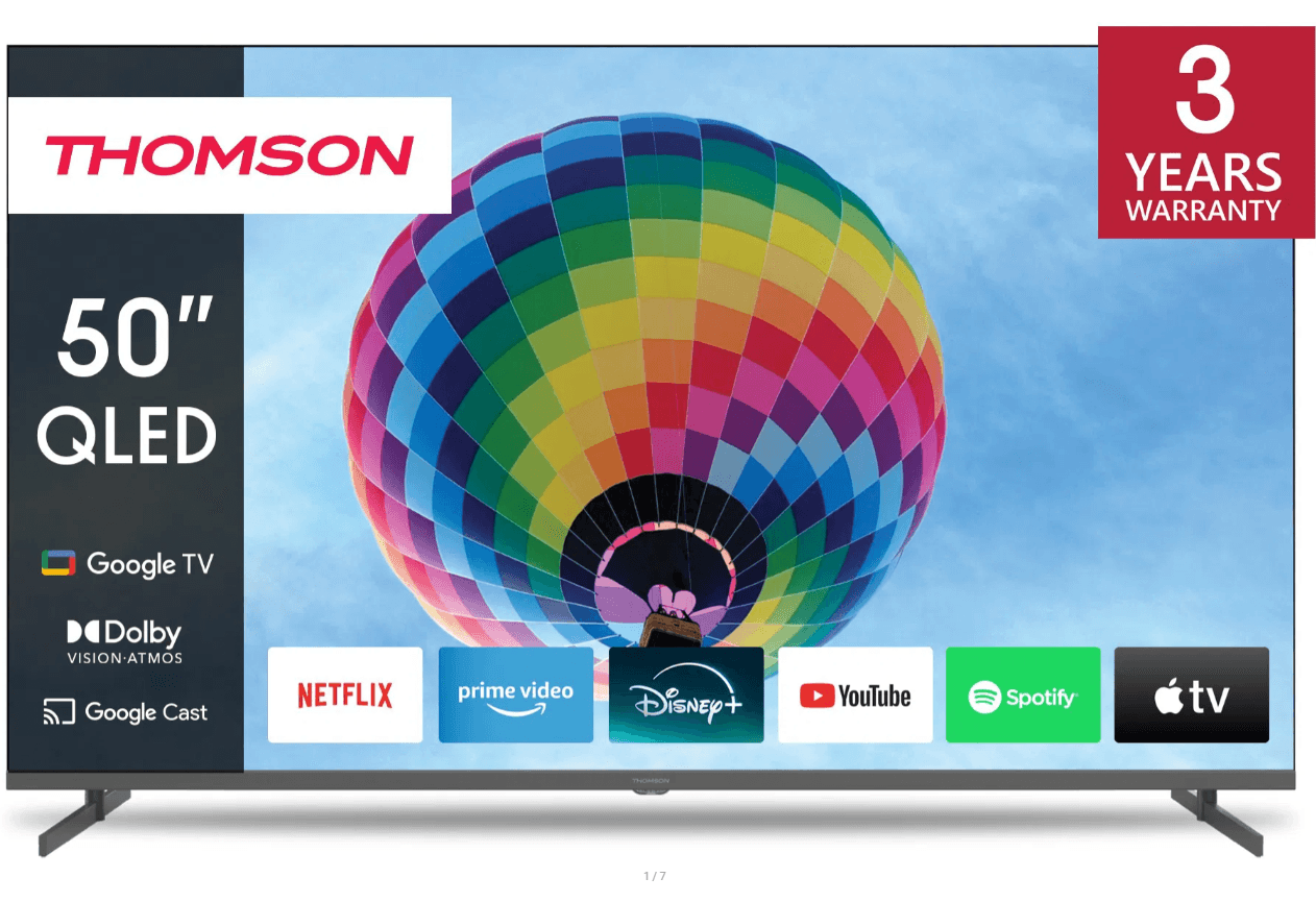 4K Google TV, Atmos, 127cm, Thomson