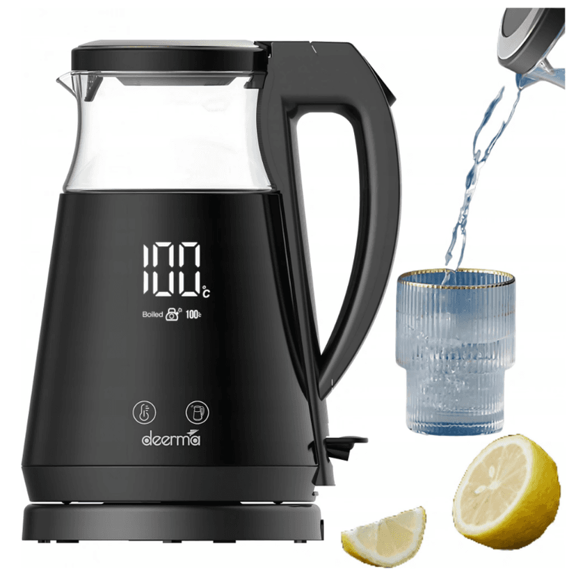 Rychlovarná konvice Deerma, 1,7l, teploty
