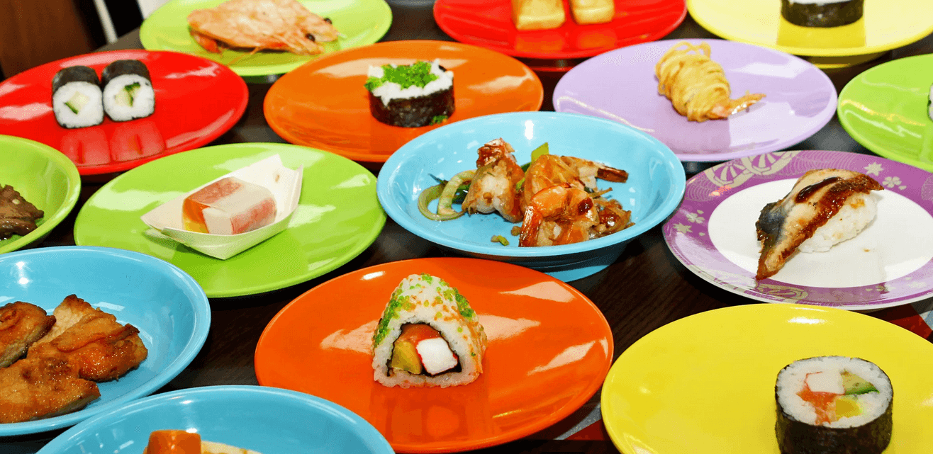 Running sushi: 2hodinová asijská hostina plná dobrot
