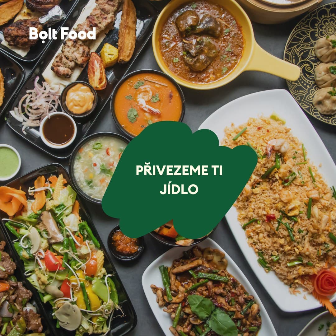 Sleva 50% na první objednávku z Bolt Food