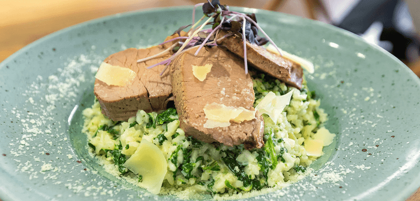 Tříchodové italské menu s rizotem, panenkou a proseccem pro dva