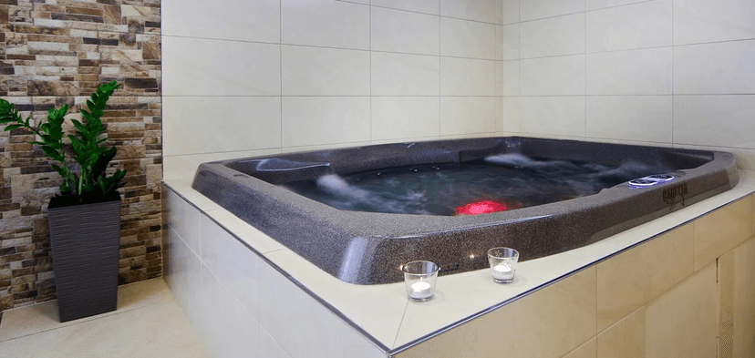 Vířivka s masážními tryskami pro 2 osoby na 90 minut