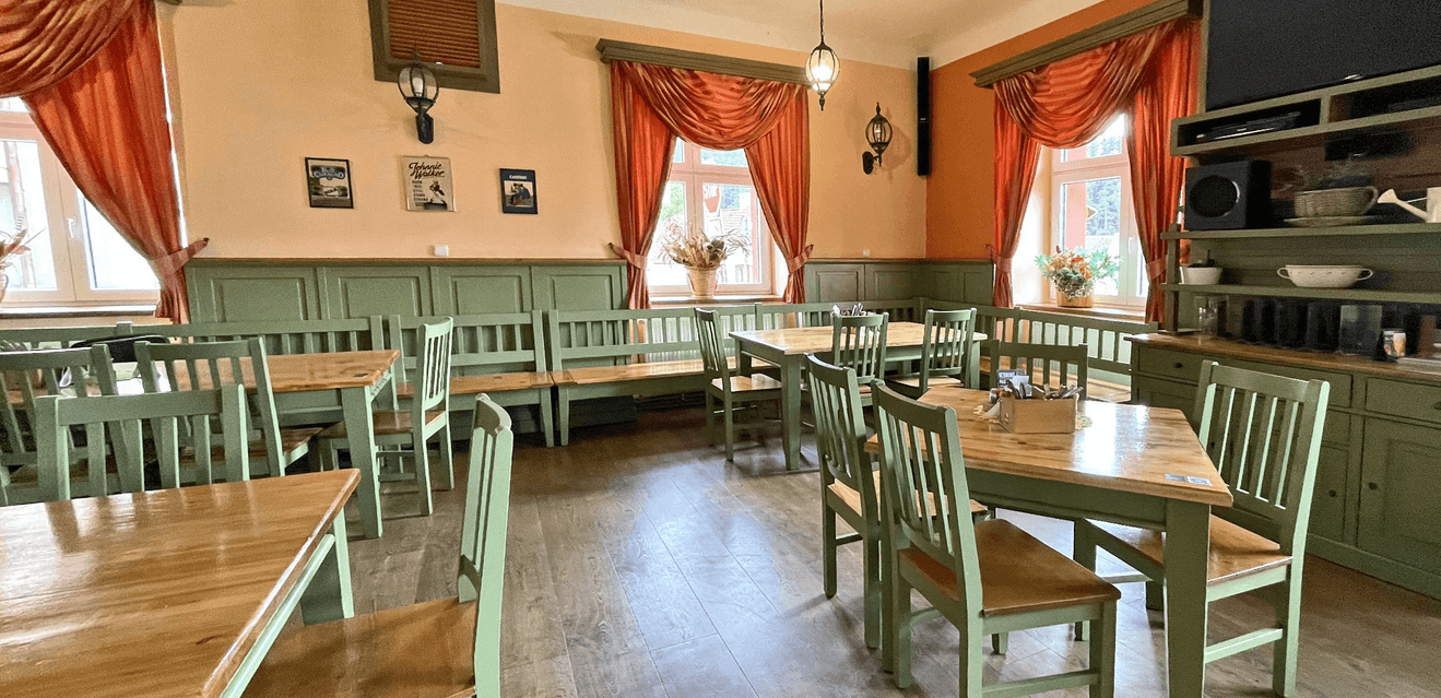 Otevřené vouchery v hodnotě 500–1500 Kč do tradiční české restaurace 