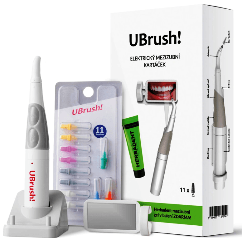 Elektrický mezizubní kartáček Herbadent UBrush 