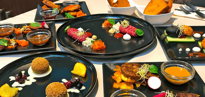 6chodové degustační menu a vstup do wellness pro 2 osoby 