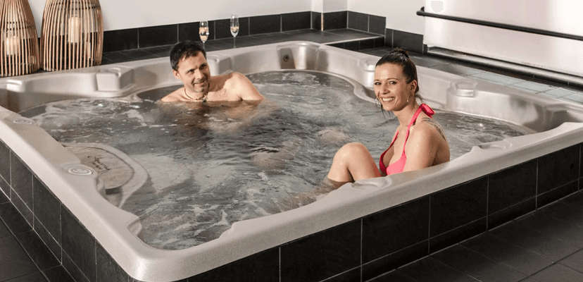 60 min. privátní vířivky pro 2 osoby