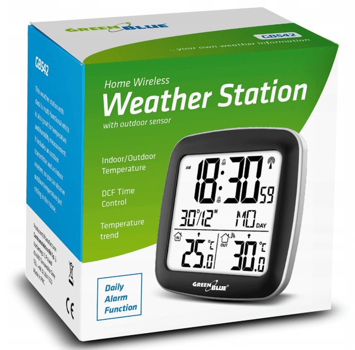 Bezdrátová meteostanice GreenBlue