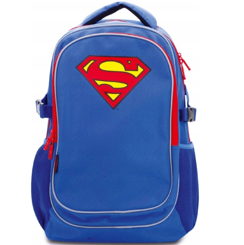 Školní batoh s pončem Baagl Superman