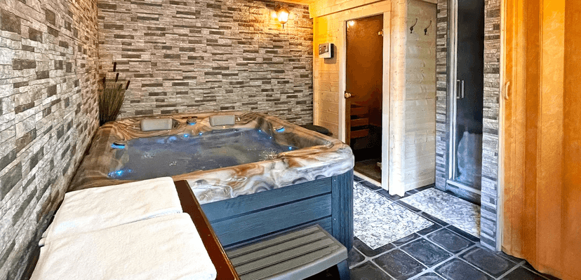 2 hod. privátního wellness a kachní prsa pro 2 osoby 