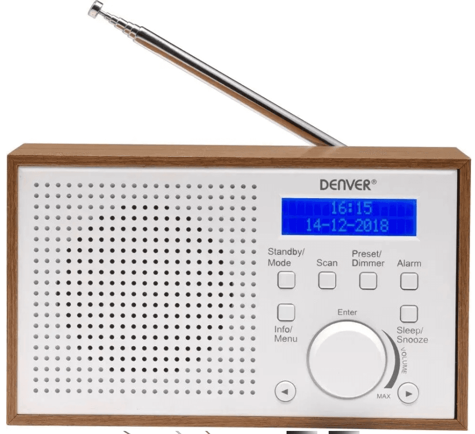 Rádio Denver DAB+/FM, budík