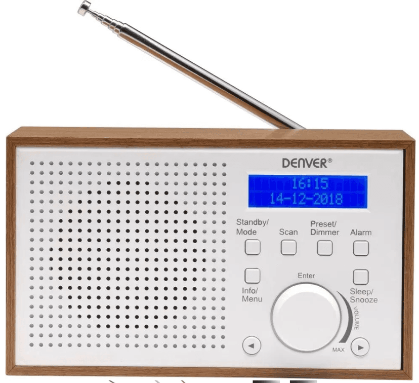 Rádio Denver DAB+/FM, budík