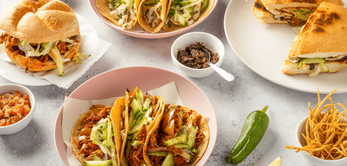 4chodové mexické menu pro 2 osoby