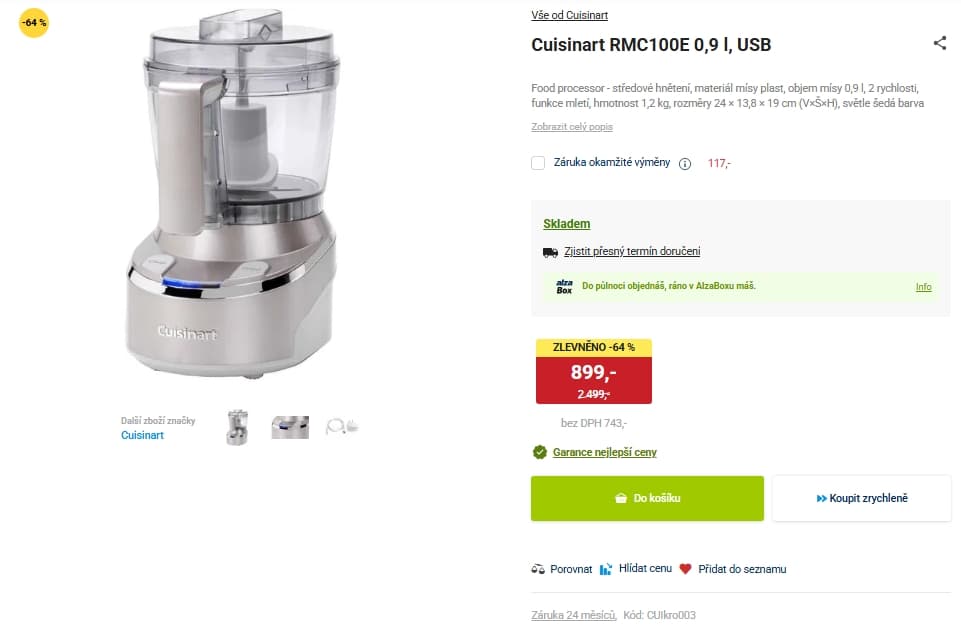 Food processor Cuisinart