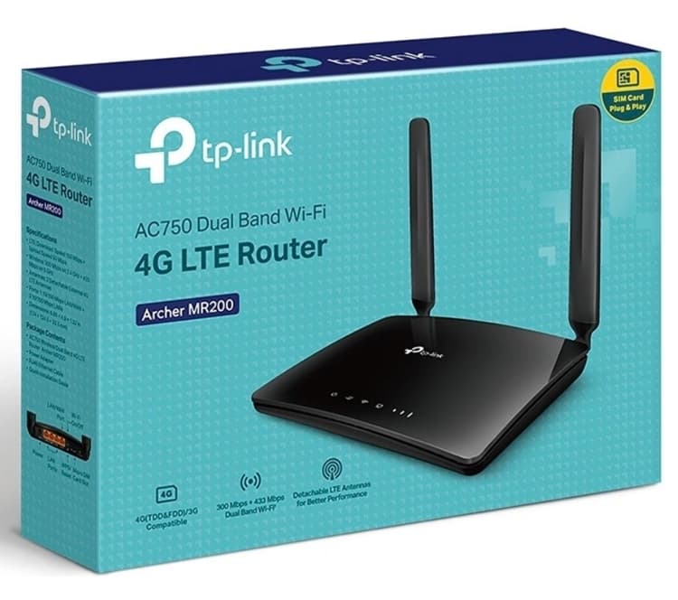 Dvoupásmový 4G/LTE router  TP-Link