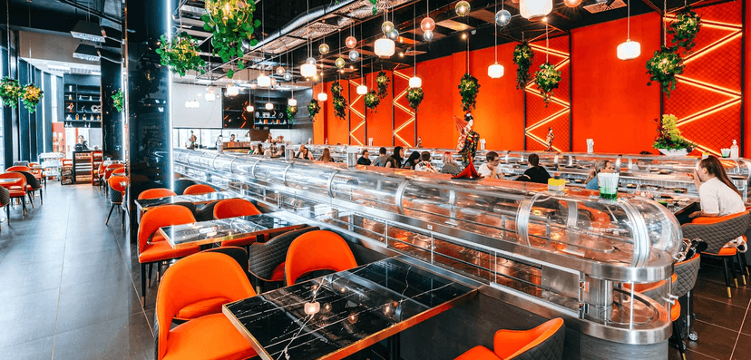 Running sushi: 2 hodiny neomezené konzumace sushi a dalších asijských specialit