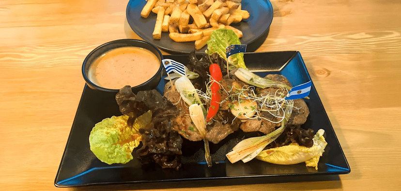 Steakové prkno pro dvě osoby 