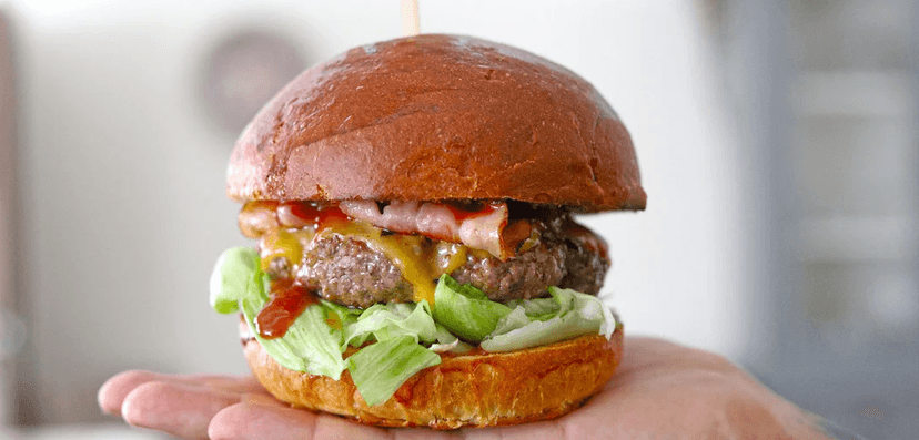Burger a hranolky pro 1 osobu 