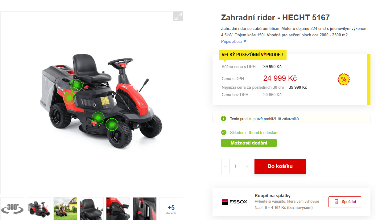 Kalové čerpadlo Hecht