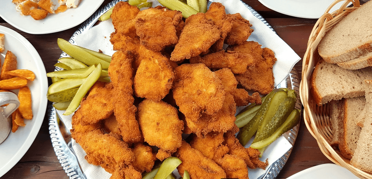 1 kg šťavnatých smažených řízků podle výběru