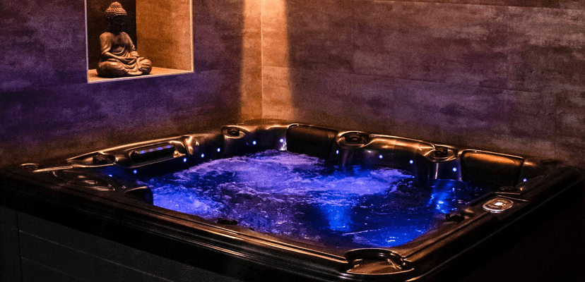 Privátní wellness s vířivkou a saunou pro dva