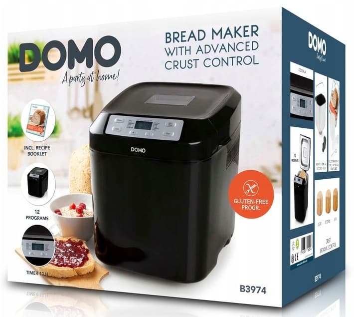 Domácí pekárna Domo 1 kg, 12 prg