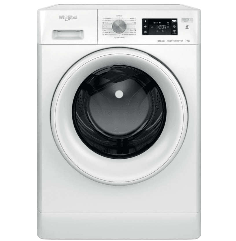 Parní pračka Whirlpool 7kg, 1200ot., A