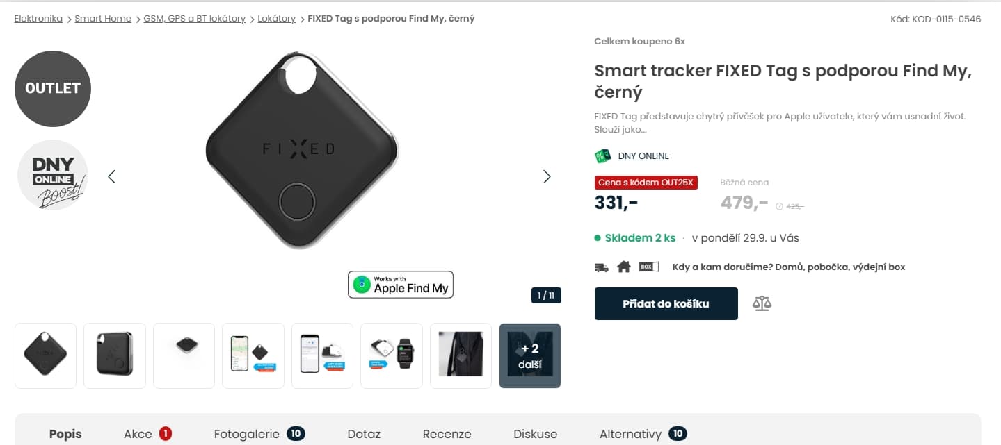 FIXED Tag Smart tracker