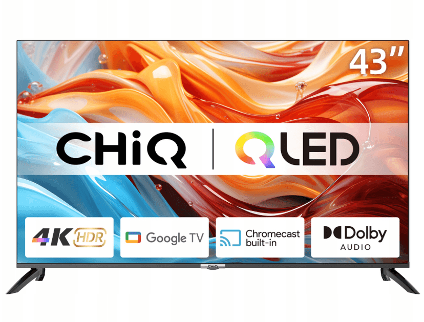 QLED Google TV, 109 cm, ChiQ