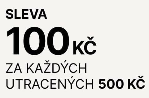 CCC - sleva 100 Kč z každých 500 korun