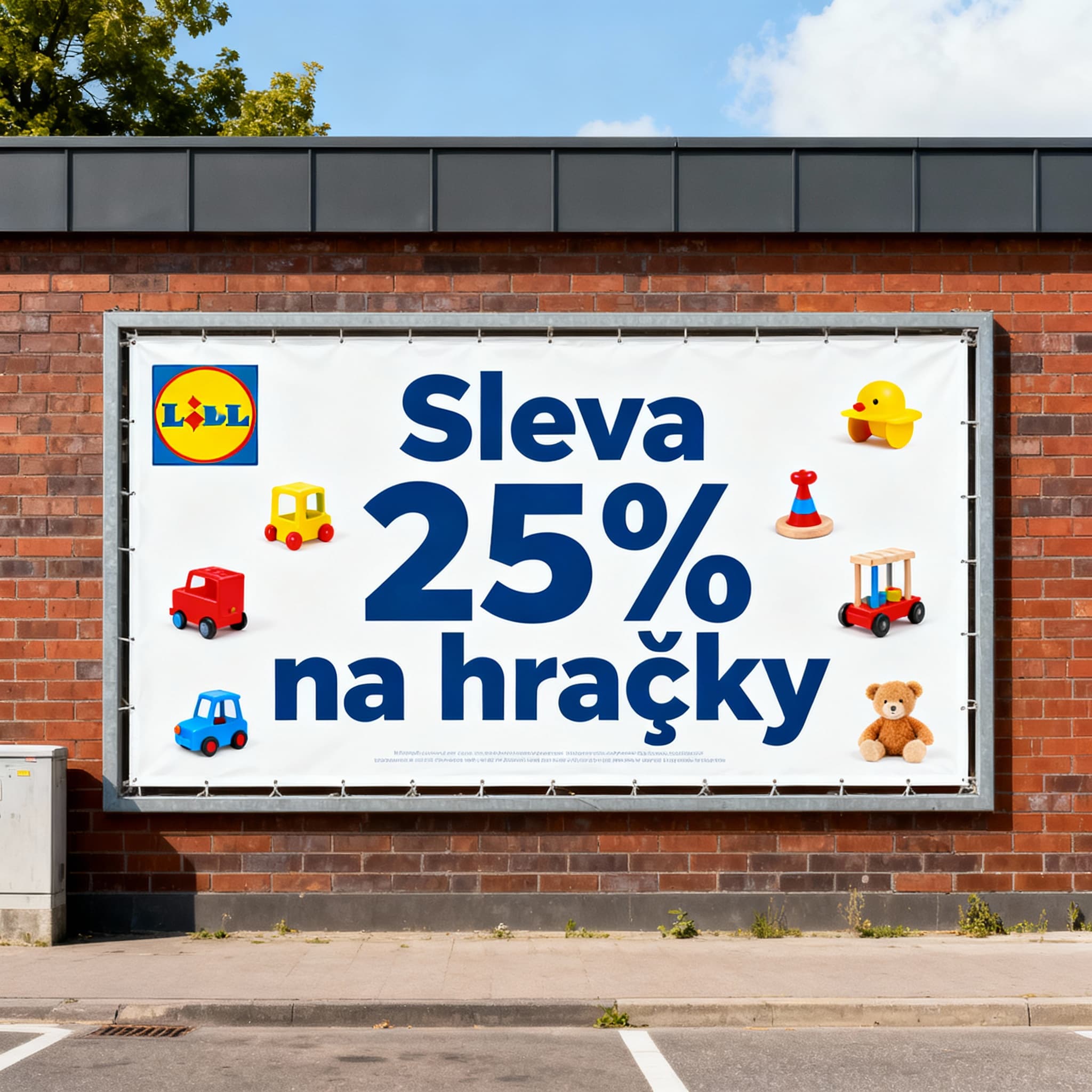 Lidl - sleva 25% na všechny hračky