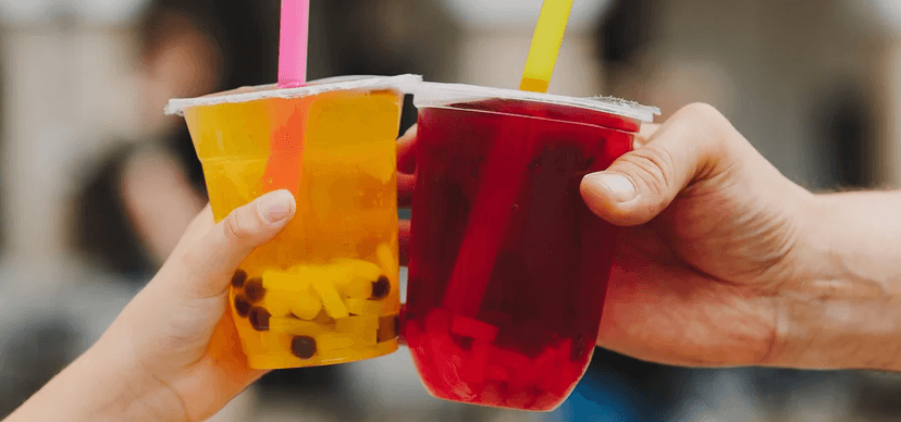 Velký bubble tea podle výběru: 23 druhů a 3 porce kuliček nebo želé 