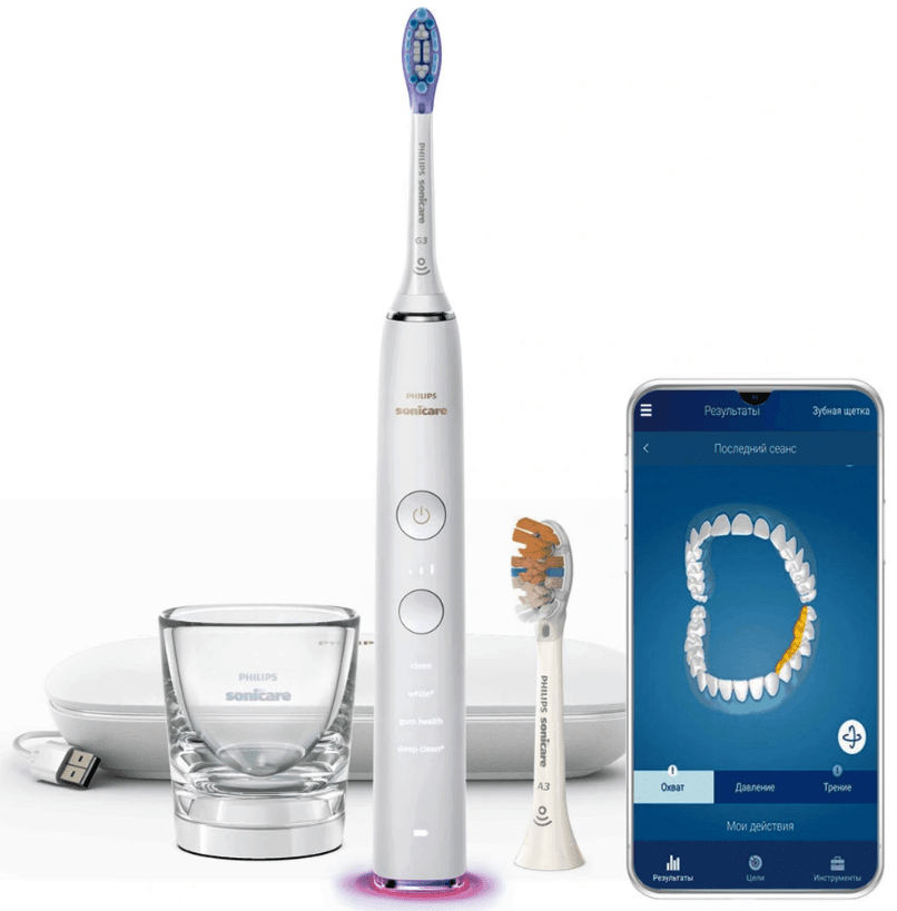 El. kartáček Philips Sonicare, 4 režimy, 62000