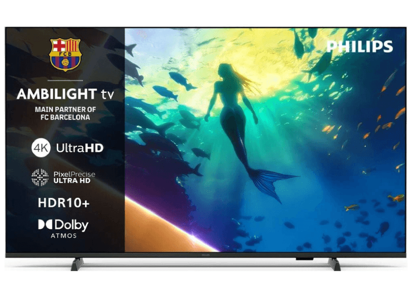 4K Ambilight TV, Atmos, 126 cm, Philips