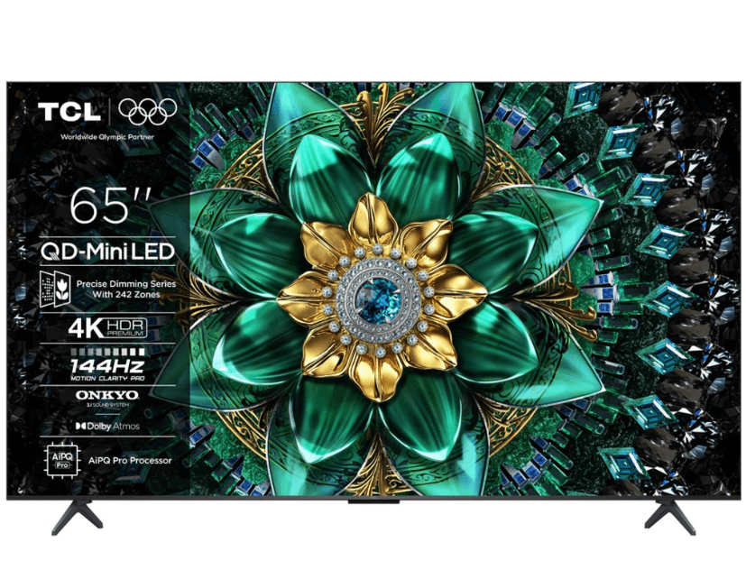 4K Mini LED Google TV, Atmos 40W, 165cm, TCL